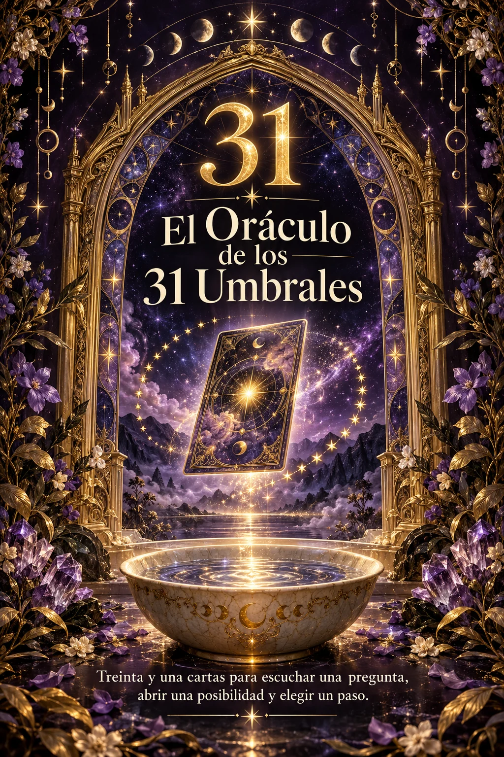 Portada de El Oráculo de los 31 Umbrales